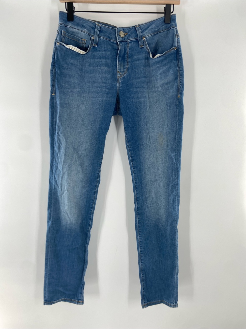 Mavi Blue Mid Rise Skinny Jeans Size 27 Gently Used